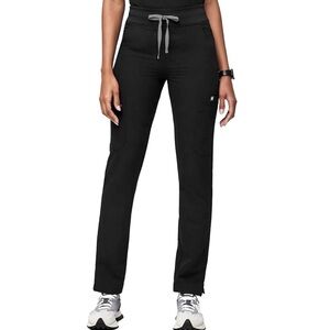 FIGS - Yola Scrub pants - Black - XS/Tall